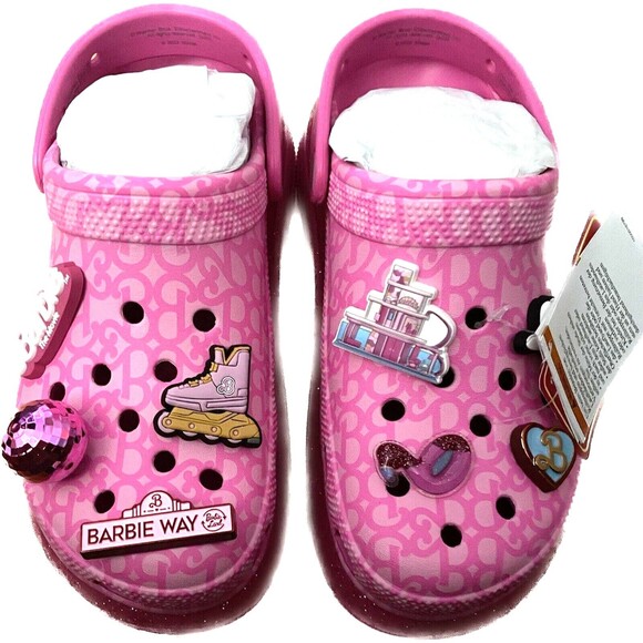 Shoes - Crocs X Barbie Mega Crush Clog Pink Womens Size 6